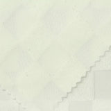 Jacquard 100% Polyester Knit Fabric, 227 gsm, 160 cm — White — photo 2