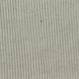 Brushed Polyester Viscose Stretch Rib Knit Fabric, 180 gsm, 170 cm — Grey — photo 2