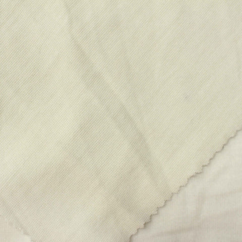 Polyester Viscose Jersey Knit Fabric, 200 gsm, 170 cm — Beige