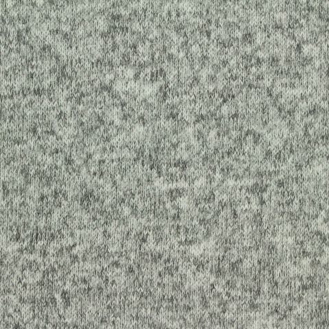 Heather Grey Marl Knit, Polyester, 180 gsm