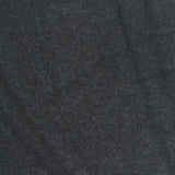 Viscose Polyester Stretch Chunky Knit Fabric, 220 gsm, 150 cm — Black — photo 2