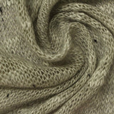Light Beige Flecks Chunky Knit, Viscose — photo 2