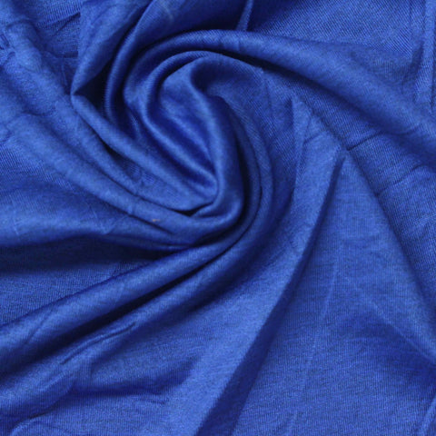 Blue Marl Knit, Polyester, 170 gsm
