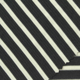 Dark Grey Stripes Knit, Polyester — photo 2