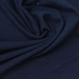 Jersey Knit Fabric, 140 gsm, 130 cm — Navy — photo 2