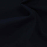 Brushed Viscose Nylon Stretch Ponte Knit Fabric, 431 gsm — Black — photo 2