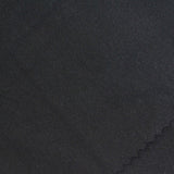 Viscose Nylon Stretch Ponte Knit Fabric, 310 gsm, 160 cm — Black — photo 2