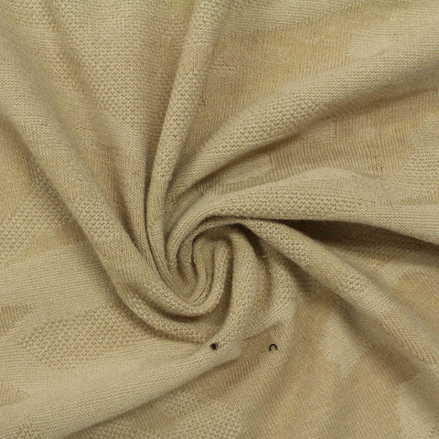 Light Beige Tone-on-Tone Jacquard, Polyester, 261 gsm