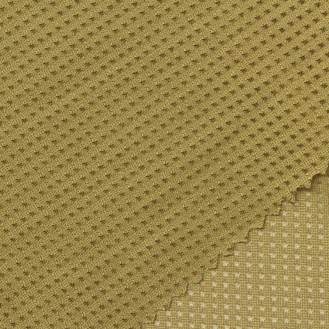 Olive Dots Mesh, Polyester