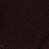 Dark Red Marl Waffle Knit, Polyester — photo 2