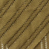 Olive Stripes Warp Knit, Polyester — photo 2