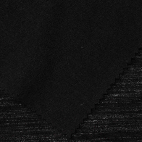 Dark Grey Marl Jersey Knit, Cotton-Poly, 328 gsm