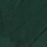 Polyester Cotton French Terry Fabric, 215 gsm, 177 cm — Green — photo 2