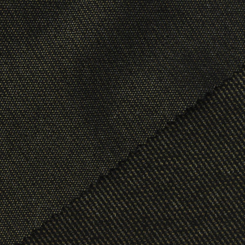 Khaki Marl Interlock Knit, Polyester