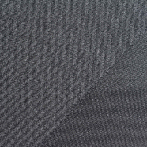 Dark Grey Marl Scuba Knit, Polyester, 270 gsm, 165 cm