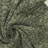 Black Marl Chunky Knit, Poly-Viscose — photo 2