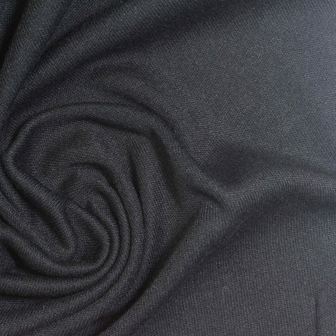 100% Polyester Interlock Knit Fabric, 170 gsm, 165 cm — Navy