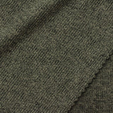 Cotton Polyester Stretch Rib Knit Fabric, 340 gsm, 100 cm — Khaki — photo 2