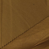 Polyester Viscose Stretch Scuba Knit Fabric, 250 gsm, 160 cm — Khaki — photo 2