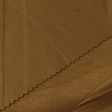 Polyester Viscose Stretch Scuba Knit Fabric, 250 gsm, 160 cm — Khaki