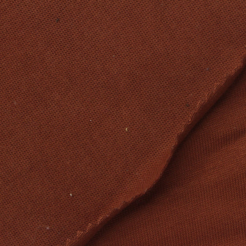 100% Cotton Jersey Knit Fabric, 355 gsm, 180 cm — Brown