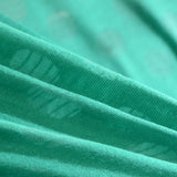 Green Circles Jacquard, Poly-Viscose — photo 2
