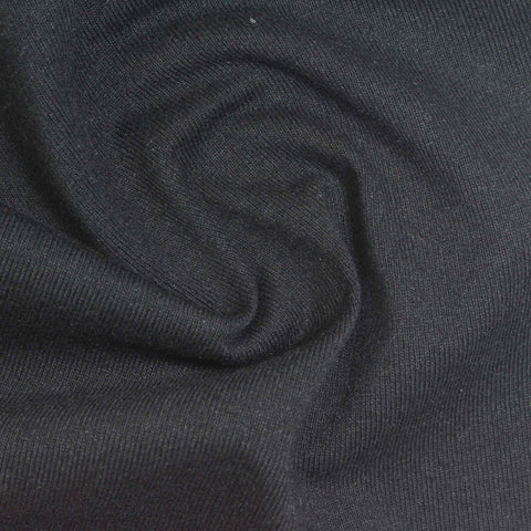 Cotton Polyester Jersey Knit Fabric, 220 gsm, 180 cm — Navy