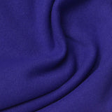 Brushed Cotton Polyester French Terry Fabric, 230 gsm, 188 cm — Purple — photo 2
