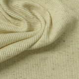 Light Beige Marl Rib Knit, Polyester — photo 2