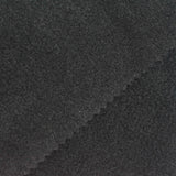 Polyester Fleece Fabric, 440 gsm, 160 cm — Black — photo 2