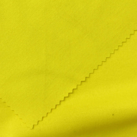 Polyester Viscose Interlock Knit Fabric, 305 gsm, 155 cm — Yellow