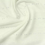 Cream Tone-on-Tone Jacquard, Poly-Viscose — photo 2
