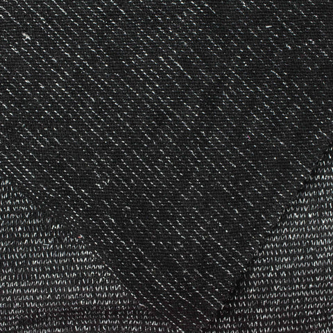 Black Marl Knit, 244 gsm
