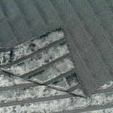 Teal Stripes Velvet, Polyester — photo 2