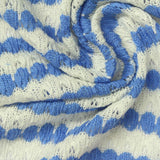 Blue Bands Chunky Knit, Cotton-Viscose — photo 2