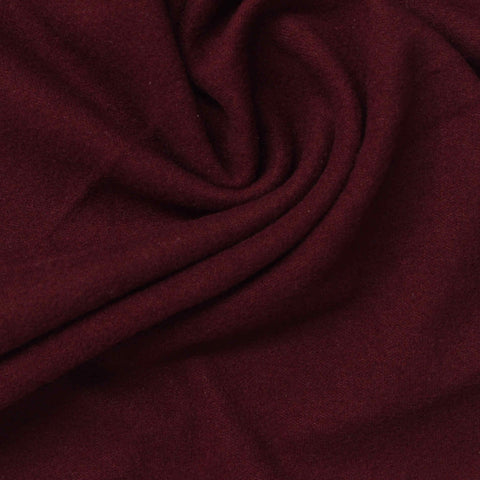 Polyester Stretch Velvet Fabric, 250 gsm, 185 cm — Red