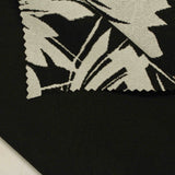Black Abstract Jacquard, Polyester — photo 2