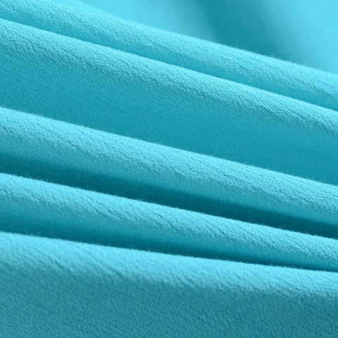 100% Viscose Crepe Fabric, 130 gsm, 128 cm — Blue, ref EF-7696