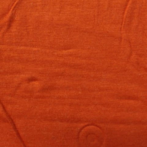 Orange Heather Jersey Knit, Viscose-Acrylic