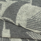 Light Grey Abstract Jacquard, Poly-Cotton — photo 2