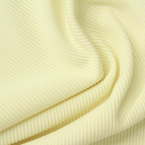 Polyester Stretch Knit Fabric, 260 gsm, 180 cm — Yellow