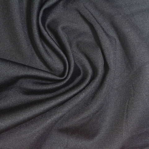 Polyester Stretch Sateen Fabric, 277 gsm, 160 cm — Grey