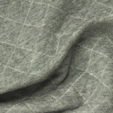 Grey Diamond Scuba Knit, Poly-Cotton — photo 2
