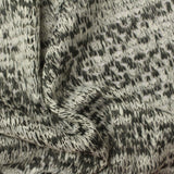 Jacquard Polyester Stretch Chunky Knit Fabric, 203 gsm, 170 cm — Grey — photo 2