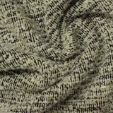 Black Marl Chunky Knit, Polyester — photo 2