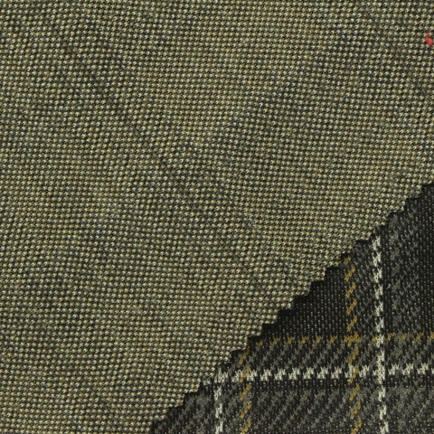 Dark Grey Plaid Jacquard, Polyester, 224 gsm