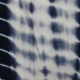 Indigo Abstract Jersey Knit, Viscose — photo 2