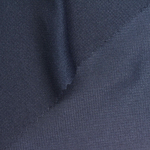 100% Polyester Warp Knit Fabric, 135 gsm, 155 cm — Navy