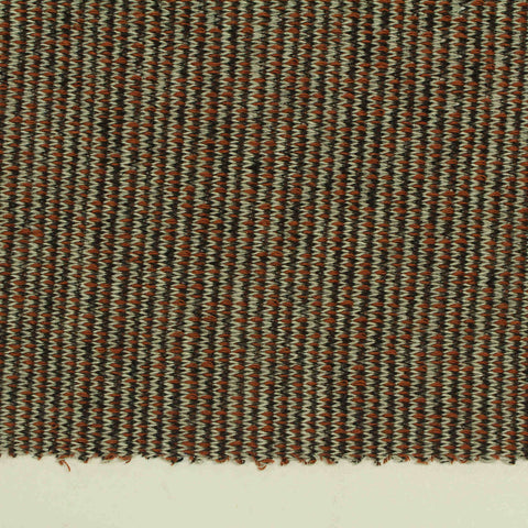 Brown Geometric Chunky Knit