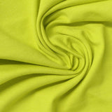 Cotton Stretch Jersey Knit Fabric, 130 gsm, 170 cm — Green — photo 2